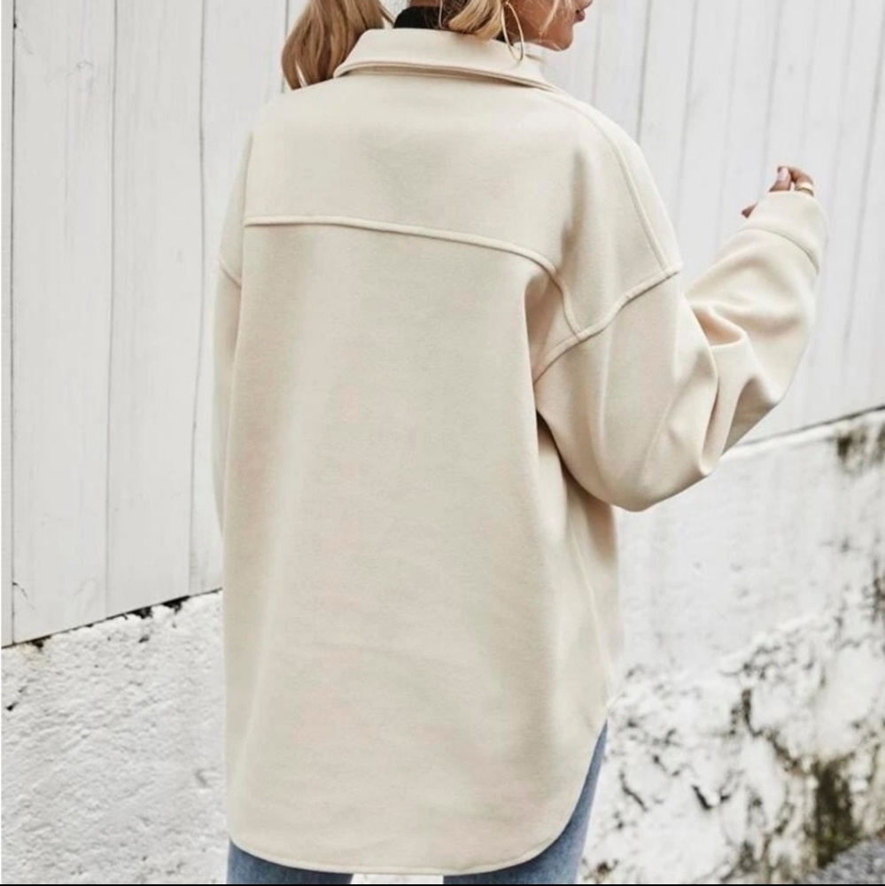 Cream Shacket - Picture 5 of 5